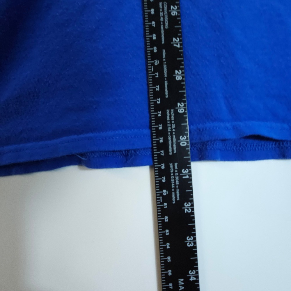 Streetwear Chicago Cubs 2016 World Series Champions Long Sleeve Mens XL Blue Tee - Picture 5 of 9